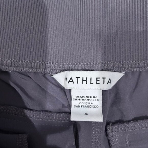 Athleta Brooklyn Jogger, Medieval Violet (Blue-Purple Gray) Pants, size 4 - Picture 5 of 8